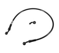 Hihaha Durite De Frein Pour Moto, Tuyau Hydraulique De Frein Avec Raccord En Banjo/Intérieur Pour Moto Tout-Terrain/Longueur Durable De 60 Cm / 1 Ensemble