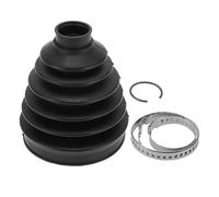 Hihaha Kit Soufflet Joint Homocinétique No.Lr032576 Colliers Pour Land Rover Range Rover 2002-2012 Soufflet Joint Homocinétique Extérieur En Caoutchouc Solide Et Durable 1 Ensemble Noir