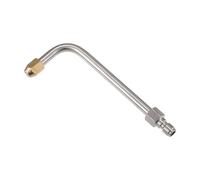 Hihaha Prolongateur de nettoyeur haute pression, Embout extérieur pour rallonge de lance pour voiture, moto, vélo, Forme en L à 90 degrés, durable, 15 cm, 1 pièce