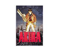 HIHIOI Poster du film Akira 1988 Katsuhiro Otomo - Impression sur toile - Décoration murale moderne pour chambre à coucher - 30 x 45 cm