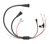 Hihitomorrow Câble d'alimentation portable tout-en-un de rechange pour Garmin 010-12676-40 - Compatible avec Panoptix LiveScope et système de pêche sur glace - Connexion pour traceur de cartes ECHOMAP