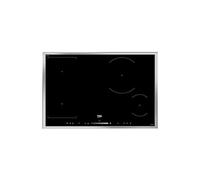 HII 84500 FHTX - Table de cuisson à induction - 4 plaques de cuisson - Niche - largeur : 75 cm - profondeur : 49 cm - avec garnitures en acier