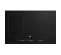 HII85720UFT Table de cuisson à induction encastrable 80 cm 5 brûleurs Noir