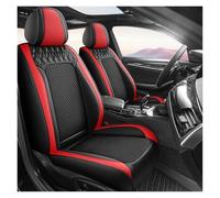 HIIAW Housse siège Voiture Ensemble Complet De Housses De Siège Auto en Polyuréthane pour A4 pour B6 pour Golf 5 pour GTI pour Passat pour B7 pour Kia pour Sportage(Red)