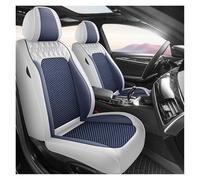 HIIAW Housse siège Voiture Ensemble Complet De Housses De Siège Auto en Polyuréthane pour A4 pour B6 pour Golf 5 pour GTI pour Passat pour B7 pour Kia pour Sportage(Blue)