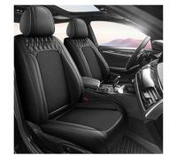 HIIAW Housse siège Voiture Ensemble Complet De Housses De Siège Auto en Polyuréthane pour A4 pour B6 pour Golf 5 pour GTI pour Passat pour B7 pour Kia pour Sportage(Black)