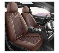 HIIAW Housse siège Voiture Ensemble Complet De Housses De Siège Auto en Polyuréthane pour A4 pour B6 pour Golf 5 pour GTI pour Passat pour B7 pour Kia pour Sportage(Brown)