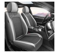 HIIAW Housse siège Voiture Ensemble Complet De Housses De Siège Auto en Polyuréthane pour A4 pour B6 pour Golf 5 pour GTI pour Passat pour B7 pour Kia pour Sportage(Gray)