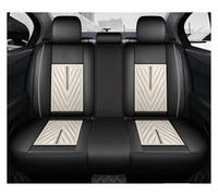 HIIAW Housse siège Voiture Ensemble Complet De Housses Siège Auto en Polyuréthane pour Cayenne pour Pajero pour Citroën pour C3 pour E90 pour Captiva(White)