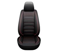 HIIAW Housse siège Voiture Ensemble Complet De Housses Siège Auto en Polyuréthane pour Vectra C pour Octavia pour Kia pour Soul pour Tucson pour A3(1Pcs-Black Red)