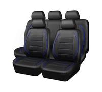 HIIAW Housse siège Voiture Housse De Siège Auto en Polyuréthane pour Ensemble Complet D'accessoires Intérieurs pour Focus pour Mk4 pour Tiguan pour Kia pour Sorento 2016(Blue)