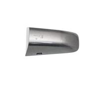 HIIAW Poignée Latérale Extérieure Voiture 1 Pièce Pour Jaguar Pour XEL XFL Pour F-PACE Cache De Poignée Porte Avant Gauche Extérieure Cylindre Serrure(Gray)