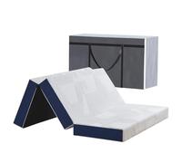 Hiimgo Matelas Pliable 120x190x10cm Mousse à Mémoire de Forme en Gel