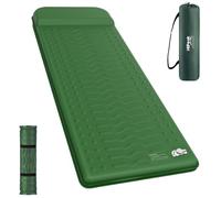 HiiPeak Matelas Camping Autogonflant - Matelas en Mousse avec Oreiller, Matelas Gonflable Isolé R-Value 9,5, Tapis de Couchage Confort pour Camping, Randonnée, Trekking, Tente