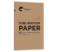 Hiipoo Papier de sublimation 33 x 48,3 cm, fonctionne avec l'encre de sublimation et les imprimantes à jet d'encre E Sawgrass pour tasses, t-shirts, tissus légers et autres vierges de sublimation (110