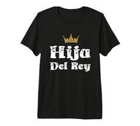 Hija Del Rey Fille de Jésus Latina Christian Dios Espagnol T-Shirt Haut de Gamme