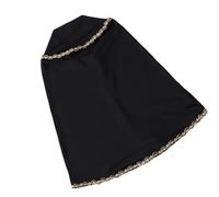 Hijab élégant pour femme orné de dentelle dorée turbans en polyester léger, idéal pour les réunions sociales, foulard tendance