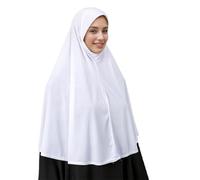 Hijab Mousseline de soie femme musulmane, Hijab en mousseline de soie douce comme la soie - Hijab en mousseline de soie islamique moderne pour femme femme pour hajj et umrah abaya avec bonnet hijab,