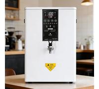 HiJiuAn Distributeur d'eau Chaude Électrique 3000 W, 50 L, Production De Vapeur, Usage Commercial, Réservoir d'eau Chaude Instantanée, Température Réglable De 40 À 100 °C, Idéal pour Expresso, Café