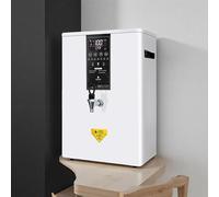 HiJiuAn Distributeur d'eau Chaude Instantanée 50 L, Bouilloire Murale 3000 W, Distributeur d'eau Électrique, Cuve Intérieure en Acier Inoxydable, Affichage De La Température De l'eau en Temps Réel