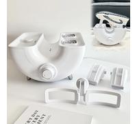 HiJiuAn Sèche-Chaussures Électrique 400 W, Désodorisant pour Chaussures, 4 Niveaux De Temps Réglables, Température De 40 À 65 °C, avec Bac De Récupération d'eau, Sèche-Chaussures De Football