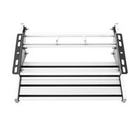 HIJNXG Marchepied manuel à fermeture éclair, rétractable à 2 niveaux, jusqu'à 150 kg, moderne, rectangulaire, avec accessoires pour camping-car, caravane, camping-car