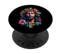 Hijo de Dios, Rey de Reyes y Señor de señores, Cristo Rey PopSockets PopGrip Adhésif