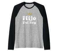 Hijo Del Rey Dios Fils du Roi Jésus Latino Christian Español Manche Raglan