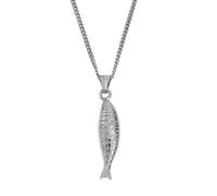 HIJONES Femmes Constellation Koi Fish Pendentif Collier Acier Inoxydable Personnalisé Hip Hop 12 Signes du Zodiaque Bijoux Argent