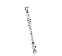 HIJONES Femmes Hommes Acier Inoxydable Bande Or Bâton Pendentif Collier Créatif Sun Wukong Bijoux Chinois Long Pull Chaîne Argent
