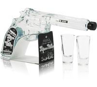 Hijos de Villa Blanco Silver Tequila avec 2 Verre en Emballage Cadeau 200 ml