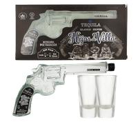 Hijos De Villa Tequila Blanco Pistol + 2 Verres 20cl Tequila blanche