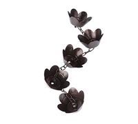 HIJYMNZPQ Chaîne De Pluie Chaînes Gouttière Bec Descente d'eau Suspendu Fleur Drain Cloche Inverseur Receveur Carillons Tasse en Métal Décoratif Jardin Pratique Et Belle