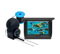 HIJYMNZPQ Détecteur De Poisson 5 Pouces avec Caméra sous-Marine Haute Définition, Sonde Visuelle for Visualiser Les Poissons sous l'eau Pendant La Pêche Image Nette(30m)