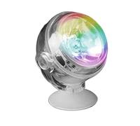 HIJYMNZPQ RGB Aquarium étanche LED projecteur lumière Submersible contrôle sans Fil réservoir de Poissons plongée IP68 scène sous-Marine CréEr Une Ambiance(Plug)