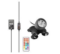 HIJYMNZPQ RGB Piscine lumières étang de plongée IP68 étanche sous-Marin Aquarium projecteur 36 LED Jardin Paysage pelouse lumière CréEr Une Ambiance(1pcs)