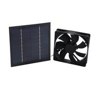 HIJYMNZPQ Ventilateur D'extraction d'air À Panneau Solaire 20 W 12 V, Mini Alimenté par for Chien, Poulailler, Serre Conversion De Vent Fort