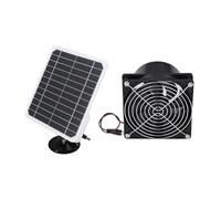 HIJYMNZPQ Ventilateur D'extraction Solaire en Silicium Monocristallin, Respectueux De l'environnement, Charge Efficace, 50 W, 12 V, for Tuyaux Ronds Conversion De Vent Fort