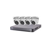 HIK-4DOM-THD-002 - Kit vidéo surveillance Turbo HD 4 caméras dôme