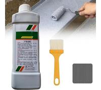 Hikaka Agent d'élimination et de Conversion de Rouille, convertisseur de Rouille Polyvalent pour Le métal, apprêt de Conversion de Rouille, Peinture métallique antirouille à Base d'eau (Gris)