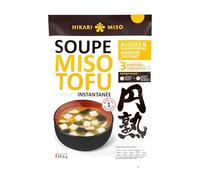 HIKARI - Miso soupe tofu, algues et champignons - 59g - Saveurs d'Asie dans votre assiette - Lot De 3 - Vendu Par Lot
