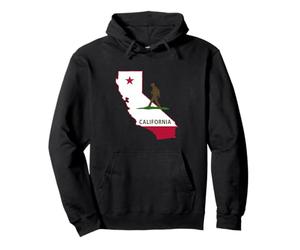 Hike California Eastern Sierra Drapeau inspiré du Drapeau de l'arrière-Pays Sweat à Capuche