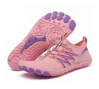 Hike Footwear Barefoot Shoes Waterproof Trail Running Healthy & Non-Slip Barefoot Shoes Outdoor Shoes Wide Toe Shoes for Women Men (B,38EU)