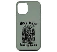 Hike More Worry Less Funny Cub Scouts BSA Hiking Bear Coque pour iPhone 12/12 Pro