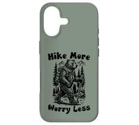 Hike More Worry Less Funny Cub Scouts BSA Hiking Bear Coque pour iPhone 17