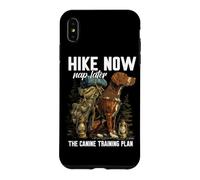Hike Now Nap Later The Canine Training Plan Coque pour iPhone XS Max