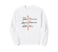 Hiker Creed, Amoureux de la Nature, Laisse des Traces de Ses Souvenirs Sweatshirt