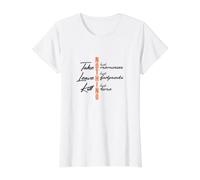 Hiker Creed, Amoureux de la Nature, Laisse des Traces de Ses Souvenirs T-Shirt Graphique avec Valeur