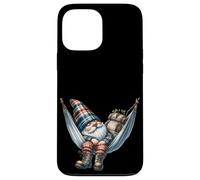 Hiker GNOME Grandpa in Large Outdoor Hammock for Camping Coque pour iPhone 13 Pro Max