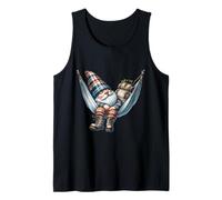 Hiker GNOME Grandpa in Large Outdoor Hammock for Camping Débardeur